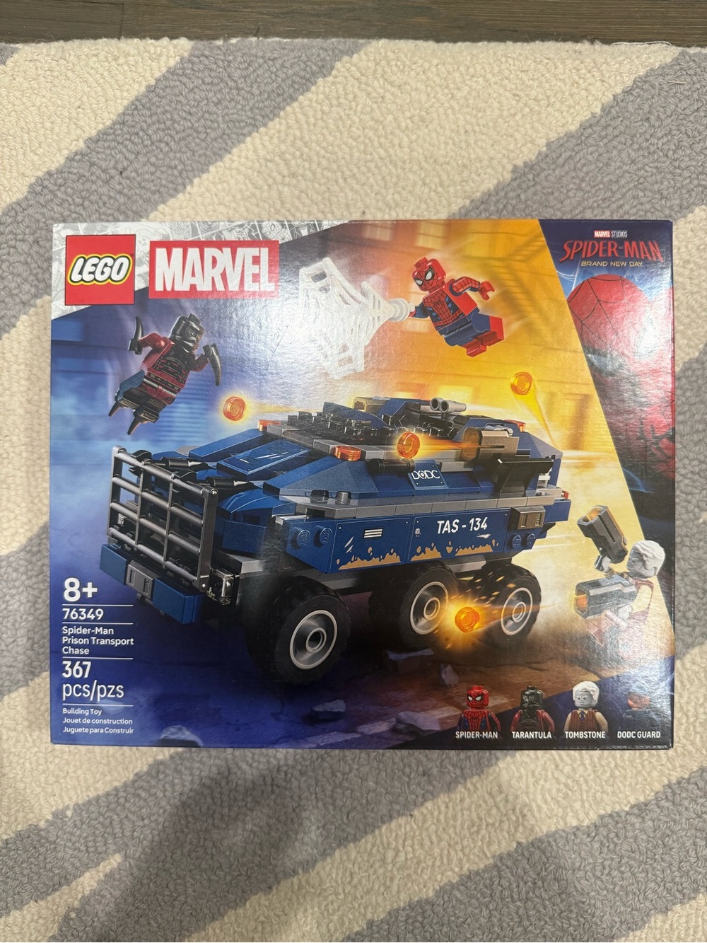 Marvel Spider-Man Prison Transport Chase LEGO Building Set